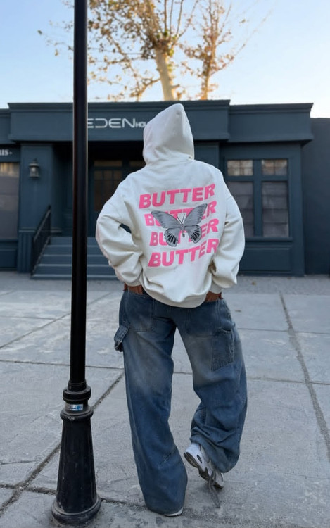 هودی طرح دار با جنس پنبه ۳ نخ