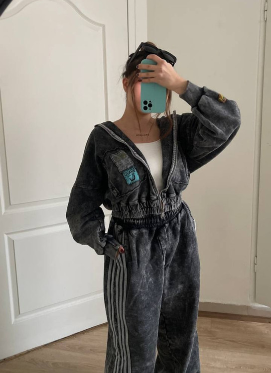 سویشرت سنگشور ذغالی