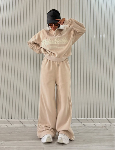 ست دورس یقه دار ترک