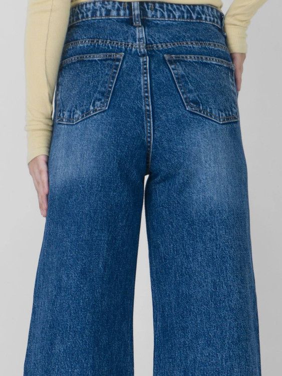 بگ سرمه ای فاق بلند